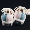 Fitness Shoes 2024 Sneakers Women Autumn Canvas para estudantes femininas Casual Up Girl Girl White Blue Shoe Stylish All Match