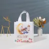 Gift Wrap 6Pcs Eid Mubarak Bags No Woven Cloth Ramadan Packaging Bag