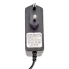 Escam Eu Au UK US Plug Type 12V 1A 5.5mm × 2.1 مم مزود الطاقة AC 100-240V إلى محول العاصمة للكاميرا / IP