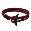 Bracelets de charme baleine queue viking bracelet Bracelet plage de surf de surf pour fille / petit ami