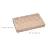 Figurine decorative plug board assi di salumi a bordo vassoio in legno Picks Holder Display Food PortE per feste in quercia.