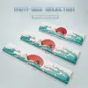 Tangentbord xvx 61 87 104 Mekaniskt tangentbordslistan Rest Pad Coral Sea Ergonomiskt mjukt minnesskum Invigstöd med antislip Gummibas