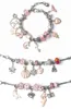 Strand Children's Bracelet DIY Pendant Perle - Perles colorées Boîte-cadeau exquise Ensemble d'anniversaire parfait pour les filles!