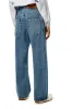 Designerjeans Frauen Jeans Ankunft High Loewe Taille Street ausgehöhltes Patch Sticked Dekoration Casual Blue Straight Denim Undefinierte Hosen 1A 46