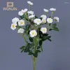 Kwiaty dekoracyjne 1PC Małe róże sztuczny kwiat Wedding Garden Tabil