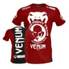 2024 Summer Venum Fighting Training Boxing portant des vêtements serrés T-shirt à manches courtes à manches courtes