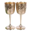 Wine Glasses 1Pcs 80/180ml/200ml Pure Brass Glass Classical Cup Handmade Small Goblet Home Bar Party Copper Mug