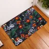 Carpets Customizable Brand Soft Door Mat Floral Print Bathroom Rug Kitchen Living Room Non-slip Floor