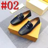 37Model Taille 46 hommes mots de créateurs chaussures de mode de mode luxueux hommes robes chaussures en cuir authentique en cuir mocassins mocassins Slip on hommes chaussures de conduite masculine masculine 2024