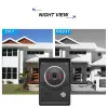 Intercom 7Inch Video Door Phone Doorbell Intercomtftlcd Color Screen Night Vision Waterproof Oklock Monitor för Home Apartment Villa