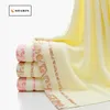 Serviette de soarin coton non tondé les serviettes de bain jacquard solides pour les adultes absorcent toalla playa big telo jument