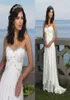 Beach Bride gowns Wedding Dresses Sexy Empire Sweetheart Ruffles Appliques Chiffon Summer Casual Bridal Gowns5792924