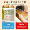 Kitchen Storage Food Grade Pasta Box Refrigerator Hanging Noodles With Lid Rectangular Plastic Preservation Tank