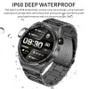 Watches Lige AMOLED Smartwatch Business Watch for Men Smart Watch Bluetooth Call HD Screen 380mAh Stor batterikapacitet Fiess Clock