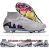 Superflyes 9 Phantom GX II Elite FG voetbalschoenen Laarzen Cleats MENS Women Kids Mercuriales Football de Crampon Scarpe calcio FusSbalschuhe Botas Futbol Chaussures