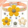 Appareils pour chiens 60 / 120pcs Bows ACCESSOIRES PET COLLAR CLAR CHARMES DE FLORMES RÉPALIBLES CHOSE CHOLOSALE