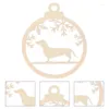 Abbigliamento per cani carino albero di Natale arredamento sospeso a sospensione giardino cortile decorativo decorativo