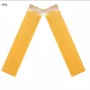 Mailers 20st/Lot Yellow Kraft Paper Bubble Bags Long Style Self Seal Yellow Mail Packaging Bubble Mailers vadderade kuvert