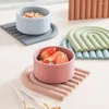 Table Mats Silicone Coasters For Drinks Thick Rubber Placemat Heat Resistant Wooden Pot Dish Mat Bowl Plate Non-slip Pad