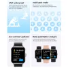 Zegarki Xiaomi Smart Watch Women Bluetooth Odpowiedź Zadzwoń Pełny dotyk Wybierz połączenie Voice Asystent Sport Fitness Tracker Wodoodporny zegarek męski