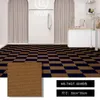 Teppiche Selbstkleber Teppichbodenfliesen Aufkleber Wohnzimmer Matte Dekor Büro Treppe Anti-Rutsch-Peel und Stick Spleißteppich