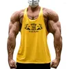 Les débardeurs masculins poussent vos limites sans douleur gain de coton gym gymnase pour hommes vêtements body body