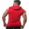 Hommes Tops Tops Muscle Sans manches Sports Poussins de sport Mentide Pym de gym de gymnase Coton Coton Coton Body Bodytop Run Solid Vests240402