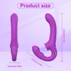 Vibrateur Dildo G-spot avec 10 modes Remote contrôle la télécommande Dreamyslut Anti-slip Silicone réaliste à double extrémité Plug Plug Plug Adult Anal Sex Toys for Women Couples