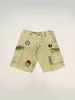 Mens Designer Gall Short Dep Woman Graphic Shorts Kläddesigner Verktygsbibliotek Kort Svettdräkt Splash Letter Canvas