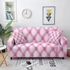 Couvre-chaise Couvercle de canapé élastique géométrique pour le salon 1/2/3/4 Soutrque Stretch Sectional Cover L Forme Funda Couch