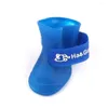 Dog Apparel Pet Silicone Rain Boots Wear-Resistant Waterproof Shoes 4/Set Teddy Supplies In Stock.