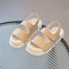 kids Sandals baby shoe girls designer kid black white Toddlers Infants Childrens Desert shoes size 21-35 U7s2#