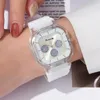 Zegarek na rękę mody silikonowy zespół kwarcowy kwarcowy zegarek sportowy