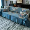 Cubiertas de silla AI Winsure Europe Couch Coach para sofás 2 3 plazas L de forma lápida con volantes Toalla reclinable de toalla reclinable Jacquard