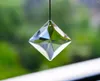 Figurines décoratives Crystal Pendant Prism Catcher Fenêtre suspendue AB Ornement de maison arc-en-ciel à facettes colorées