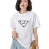 T-shirt maschile maglietta casual maglietta maschile da uomo lettere da donna lettere 3d stampato stereoscopico stampato corto manicotto più venduto di lusso hip hop maschile