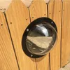 Cat Carriers Dog Porthole Window Round Transparent For Fence Pet Peek Look Out Durable Dome Semi-circular Acrylic