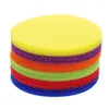 Bath Mats 72 Pcs Educational Toy Stickers Kids Round Blank Children Carpet Nylon Markers Decals