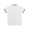 High version LO new minimalist color small label embroidery color blocking casual short sleeved Polo shirt