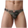 Underpants Camouflage Print Men's Soft Briefs Knickers Shorts Underwear Slipy Meskie Mens Calzoncillos Hombre