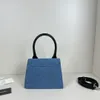 Tasarımcı Çanta Denim Çanta Crossbody Tote Çanta Sac Luxe Muse Moda Omuz Çantası Bölünmüş Timsah Kara Hand Cüzdan Pochette