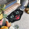 Ковры Хэллоуин Ковр для отдыха на полу приветствуй дверь полиэстерской передняя декоративная форма