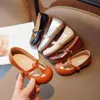 Девушки для малышей кожаная обувь для принцессы детская кожаная обувь кожа черная розовая серебристая белая детская защита от ног обувь 21-35 L0lx#