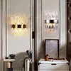 Lámpara de pared Cristal LED avanzado moderno con luz de 3 tonos para iluminación doméstica