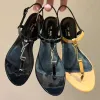 Cassandra Sandals Slipper Light Gold Gold Slide Slide Genuine Sliders Sliders de calcanhar plana Moda Sapato casual Summer homens homens sexy mula designer de luxo loafer sandale presente