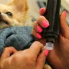 犬アパレル10 PCSマニキュア交換ヘッドペットグラインダーチップクリッパーグラインディングツール足グルーミングアクセサリートリマーホイール