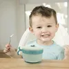 Plates Children's Supplement Baby Spoons Feeding Bowl Stainless Steel Tableware Infant 316 Utensils