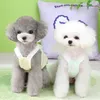 Dog Apparel Dress Cat Skirt Cute Bowknot Pet Dresses Summer Clothes Yorkies Pomeranian Maltese Poodle Bichon Frise Puppy Clothing