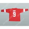 Gdsir Custom UNIQUE GORDIE HOWE 9 SPECIALLY MADE HOCKEY JERSEY NEW Top Ed S-M-L-XL-XXL-3XL-4XL-5XL-6XL