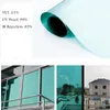 Stickers de fenêtre hohofilm 152cmx6000cm rouleau vert film miroir en miroir solaire teinté de maison autocollant